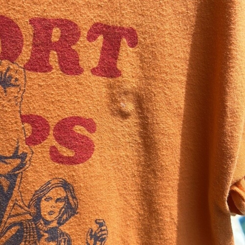 G.I. Joe Support Our Troops A Real American Hero T-Shirt Yellow Short Sleeve Lg - Picture 7 of 10